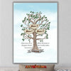 Albero della Famiglia - Quadro Personalizzabile