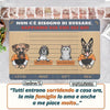 Animaletti Ricercati - Zerbino Personalizzabile