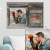 Quadro Personalizzabile per Coppia con Effetto Finestra
