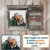 Quadro Personalizzabile per Coppia con Effetto Finestra