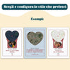 Mappa dell'Amore - Quadro personalizzabile