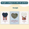 Mappa dell'Amore - Quadro personalizzabile